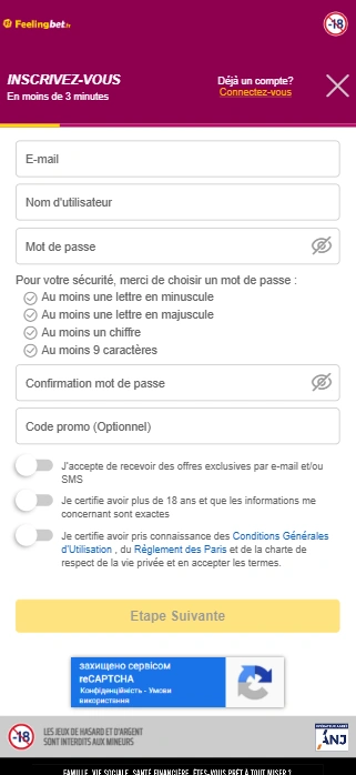 Login à Bet Feeling Bookmaker et Un Grand Succès Aujourd’hui